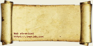 Nadja Jakovljević vizit kartica